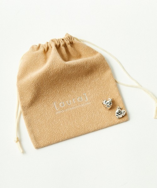 Aura（アウラ）の「[aura/オーラ] VINTAGE HEART シルバーピアス（ピアス（両耳用）・レディース・シルバー・F）」の9枚目の写真