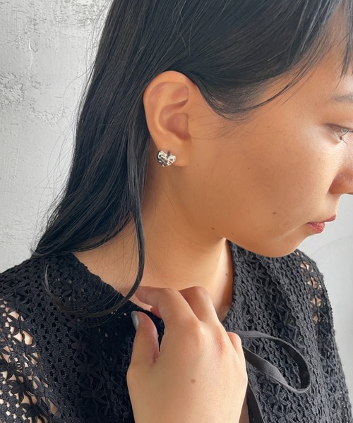 vintage silver 925 ピアス ロングピアス ハート 古着屋 vintage silver 925 ピアス ロングピアス ハート 古着屋