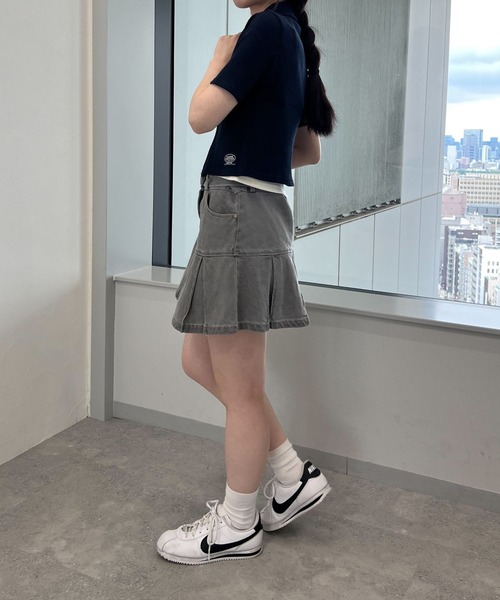 MAGPIEROBIN(マグパイロビン)の「MAGPIE ROBIN/ROLL SPAN カーディガン(カーディガン/ボレロ・レディース・ピンク/ホワイト/ネイビー・FREE)」の11枚目の写真