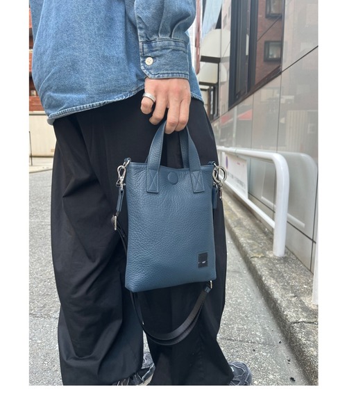 本革【WAKU】2wayミニトートバッグ ミニショルダーバッグ ブラック 本革【WAKU】2wayミニトートバッグ ミニショルダーバッグ ブラック