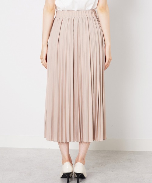 BELLUNA PLUS(ベルーナ)の「洗っても形が崩れにくい!プリーツスカート(スカート・レディース・ベージュ/ライトグリーン/ブラック/グレー・SMALL/MEDIUM/LARGE/X-LARGE)」の18枚目の写真
