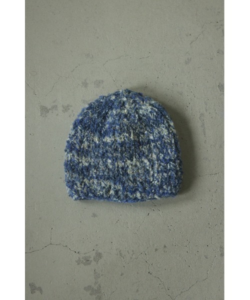 BLACK BY MOUSSY(ブラックバイマウジー)の「unevenness hat(アンイーヴンネスハット)(ニットキャップ/ビーニー・レディース・ピンク系その他/ブルー系その他・FREE)」の12枚目の写真