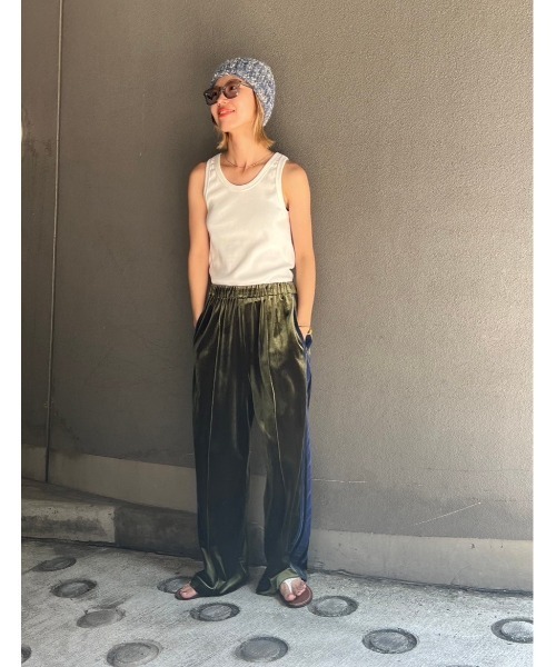 BLACK BY MOUSSY(ブラックバイマウジー)の「unevenness hat(アンイーヴンネスハット)(ニットキャップ/ビーニー・レディース・ピンク系その他/ブルー系その他・FREE)」の20枚目の写真