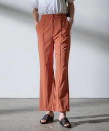 Andemiu | 【LサイズWEB限定】ピンタックフレアパンツ136047(スラックス)