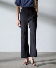 【LサイズWEB限定】ピンタックフレアパンツ136047