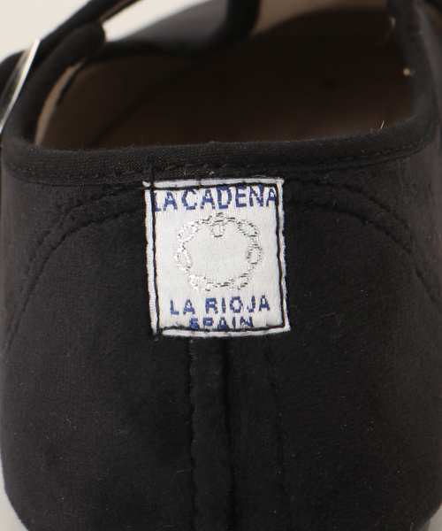 EDIT. FOR LULU(エディットフォールル)の「【LA CADENA/ラ カデナ】別注 VELOUR T STRAP(その他シューズ・レディース・ブラック・36/37/38)」の10枚目の写真
