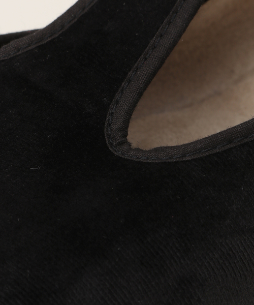 EDIT. FOR LULU(エディットフォールル)の「【LA CADENA/ラ カデナ】別注 VELOUR T STRAP(その他シューズ・レディース・ブラック・36/37/38)」の8枚目の写真