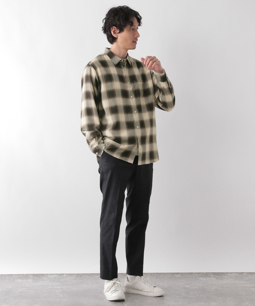 GLOBAL WORK(グローバルワーク)の「イージーケアライトオンブレシャツ/116348(シャツ/ブラウス・メンズ・ブラック系9/ブラウン系5・SMALL/MEDIUM/LARGE/X-LARGE)」の16枚目の写真