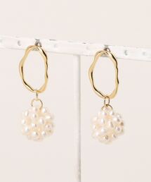 【Milimili】パールボールピアス