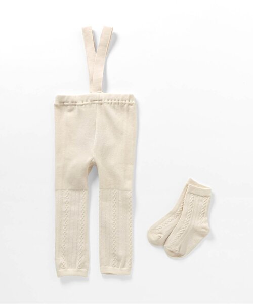 apres les cours（アプレレクール）の「おしりモチーフレギンスセット（レギンス/スパッツ・キッズ・ピンク/アイボリー・80）」の13枚目の写真