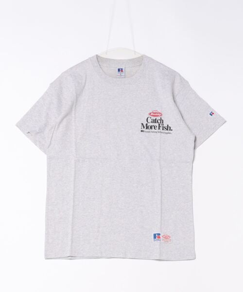 Russell×Berkley Largemouth Bass Heavy Cotton Jersey S/S T RBK-2402（Tシャツ/カットソー）｜Russell Athletic（ラッセルアスレティック）