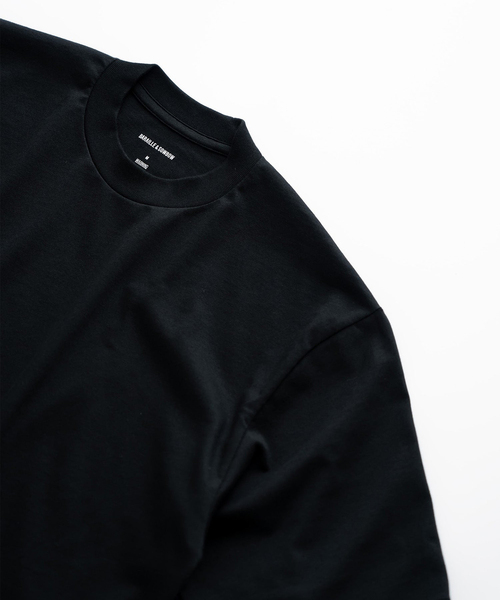 EDIFICE(エディフィス)の「BARAILLE & GARMENTS (バライル & ガーメンツ) KIRISHIMA-TEE(Tシャツ/カットソー・メンズ・ホワイト×ホワイト/ブラック/ネイビー/ホワイト/ブラウン・MEDIUM/LARGE/X-LARGE)」の6枚目の写真