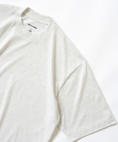 EDIFICE(エディフィス)の「BARAILLE & GARMENTS (バライル & ガーメンツ) KIRISHIMA-TEE(Tシャツ/カットソー・メンズ・ホワイト×ホワイト/ブラック/ネイビー/ホワイト/ブラウン・MEDIUM/LARGE/X-LARGE)」の12枚目の写真