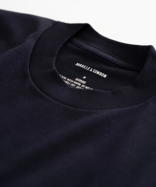 EDIFICE(エディフィス)の「BARAILLE & GARMENTS (バライル & ガーメンツ) KIRISHIMA-TEE(Tシャツ/カットソー・メンズ・ホワイト×ホワイト/ブラック/ネイビー/ホワイト/ブラウン・MEDIUM/LARGE/X-LARGE)」の18枚目の写真