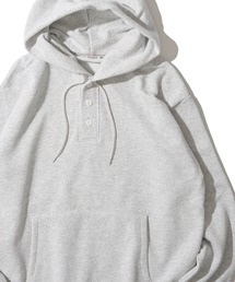 Healthknit | 【Healthknit】Classic Sweat Henley-Hoodie L/S / ヘンリーネック プルオーバーパーカー(パーカー)