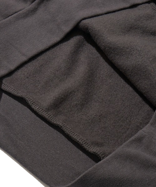 Healthknit（ヘルスニット）の「【Healthknit】Classic Sweat Henley-Hoodie L/S / ヘンリーネック プルオーバーパーカー（パーカー・メンズ・グレー/チャコールグレー/ブルー/レッド/マスタード・MEDIUM/LARGE/X-LARGE）」の18枚目の写真