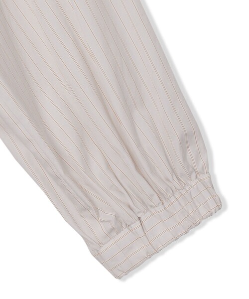GREY LABEL ギャザースタンドブラウスGREY LABEL ギャザースタンドブラウス