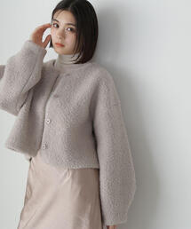 ◇ボアコーディガン