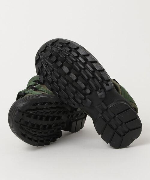 THE BAREFOOT(ベアフット)の「【 Grand Colony / グランドコロニー 】厚底 テープ ベルト スポーツサンダル 3BELT SANDAL(サンダル・メンズ・オリーブドラブ/ホワイト/ブラック・M/L/S)」の5枚目の写真