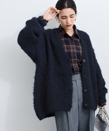 LE CERCLE par rope'（ルセルクルパーロペ）の「アルパカタッチヤーンニットカーディガン（カーディガン/ボレロ・レディース）」