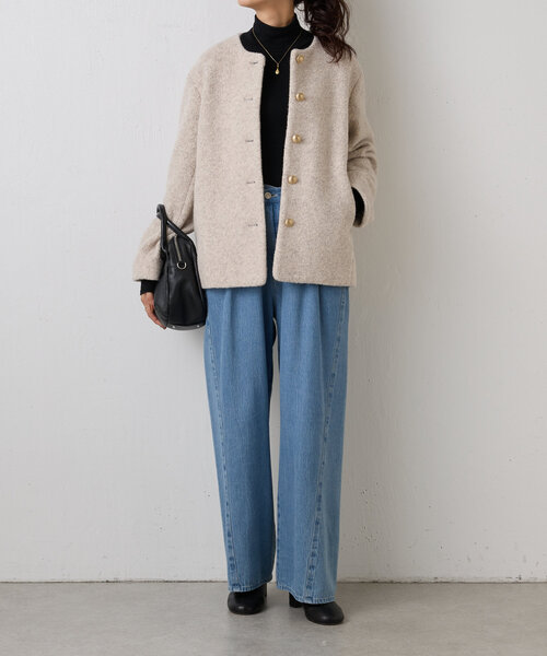 BEARDSLEY（ビアズリー）の「ブークレージャケット（ノーカラー