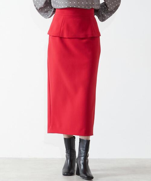 【タグ付き】 アドーア クラシカルツイードスカート タイトスカート ペプラム 22_000000012090.jpg?1730523043