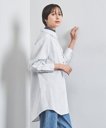 UNITED ARROWS | コットンブロード チュニックシャツ(シャツ/ブラウス)