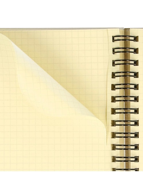 Rollbahn(ロルバーン)の「ロルバーン ポケット付メモL(手帳/メモ帳・レディース・ブルー/ベージュ/イエロー/ブラック/ライトブルー/レッド/クリーム/オリーブ系/ライトピンク/ローズ/ライトパープル/ダークブルー・FREE)」の13枚目の写真