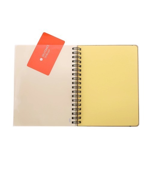 Rollbahn(ロルバーン)の「ロルバーン ポケット付メモL(手帳/メモ帳・レディース・ブルー/ベージュ/イエロー/ブラック/ライトブルー/レッド/クリーム/オリーブ系/ライトピンク/ローズ/ライトパープル/ダークブルー・FREE)」の14枚目の写真