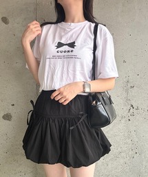 cuoreリボン半袖Tシャツ