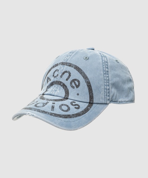 Acne Studios（アクネストゥディオズ）の「FN-UX-HATS000288（キャップ・メンズ・ブラック/ブルー系その他・ONE SIZE）」の2枚目の写真