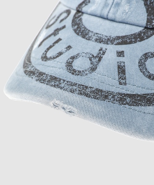 Acne Studios（アクネストゥディオズ）の「FN-UX-HATS000288（キャップ・メンズ・ブラック/ブルー系その他・ONE SIZE）」の5枚目の写真