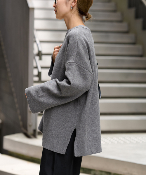 FRAMeWORK（フレームワーク）の「WO/CO 接結ワイドプルオーバー