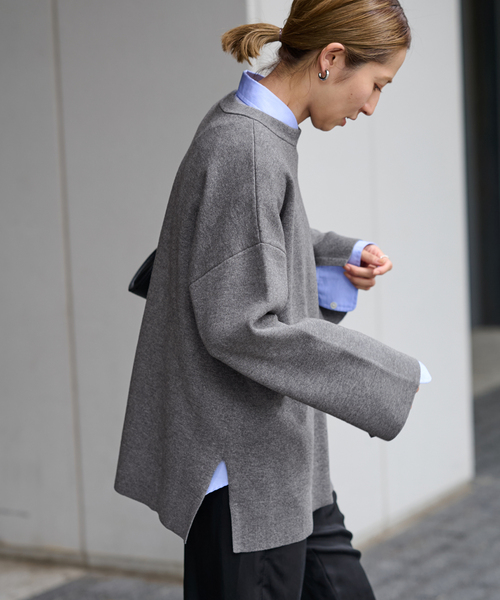 FRAMeWORK（フレームワーク）の「WO/CO 接結ワイドプルオーバー