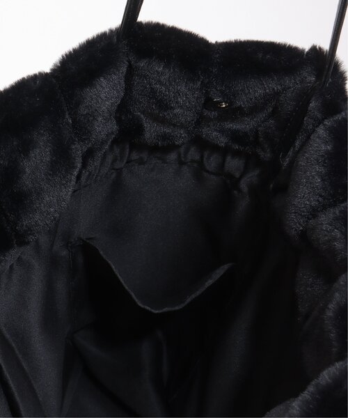 ikka(イッカ)の「エコファーパッチワークトートバッグ(トートバッグ・レディース・ブラック/ベージュ/ホワイト/グリーン・FREE)」の15枚目の写真