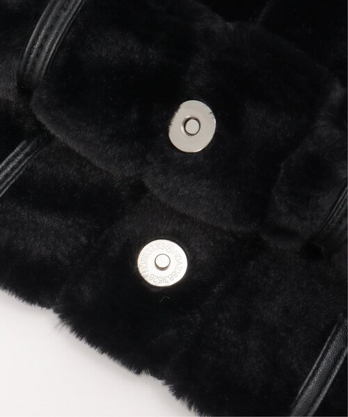 ikka(イッカ)の「エコファーパッチワークトートバッグ(トートバッグ・レディース・ブラック/ベージュ/ホワイト/グリーン・FREE)」の16枚目の写真