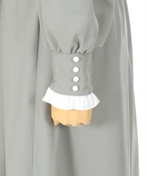 axes femme(アクシーズファム)の「ベルシックワンピース(ワンピース・レディース・ブラック/パープル/カーキ・FREE)」の22枚目の写真