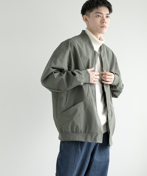 aimoha(アイモハ)の「aimoha men Urban Element MA-1(MA-1・メンズ・ブラック/ホワイト/グリーン・MEDIUM/LARGE/X-LARGE/XX-LARGE/XXX-LARGE)」の11枚目の写真