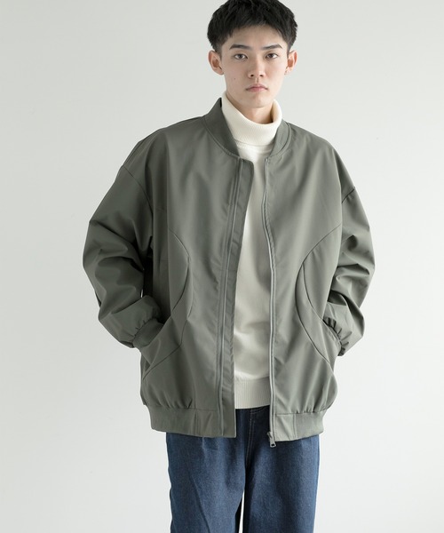 aimoha(アイモハ)の「aimoha men Urban Element MA-1(MA-1・メンズ・ブラック/ホワイト/グリーン・MEDIUM/LARGE/X-LARGE/XX-LARGE/XXX-LARGE)」の14枚目の写真