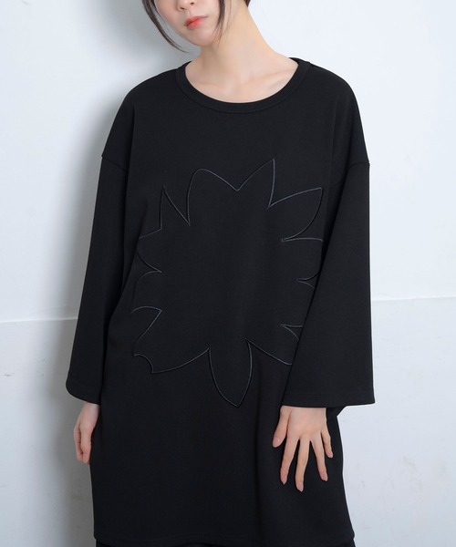 【セール】【Nora Lily】Graphic Print Cut Top(UNISEX)（Tシャツ/カットソー）｜Nora Lily（ノラリリー）