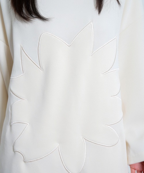 Nora Lily(ノラリリー)の「【Nora Lily】Graphic Print Cut Top(UNISEX)(Tシャツ/カットソー・メンズ・ホワイト/ブラック/パープル・FREE)」の13枚目の写真