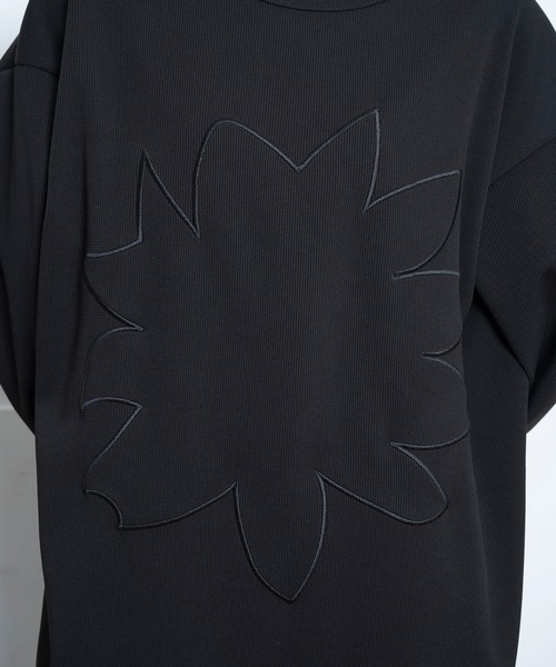 Nora Lily(ノラリリー)の「【Nora Lily】Graphic Print Cut Top(UNISEX)(Tシャツ/カットソー・メンズ・ホワイト/ブラック/パープル・FREE)」の9枚目の写真