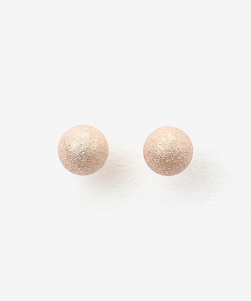 ESTELLE(エステール)の「K18 ピンクゴールド ピアス(4mm) ESTELLE/エステール(ピアス(両耳用)・レディース・ピンクゴールド・-)」の1枚目の写真