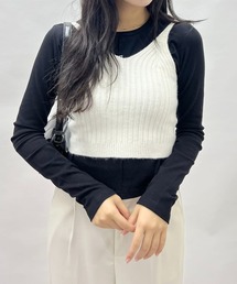 ニットビスチェ
