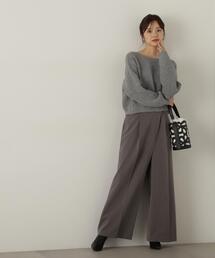 アシメデザインワイドパンツ / 1214230503