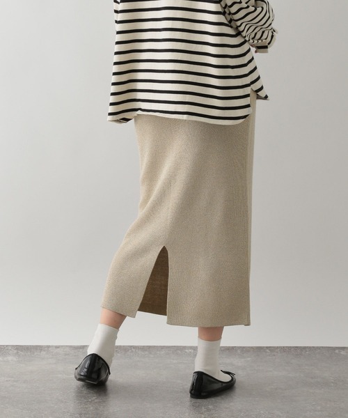 GLOBAL WORK Smile Seed Store（グローバルワーク スマイルシードストア）の「お手入れラクラクＩラインスカート/116054（スカート・レディース・グレー系その他/ブラック/ブラウン系その他・SMALL/X-LARGE/MEDIUM/LARGE）」の21枚目の写真