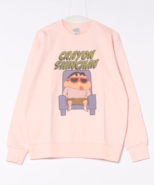 【 クレヨンしんちゃん 】 クルーネックスウェット 24W10（スウェット）｜Rendez-Vous（ランデヴー）