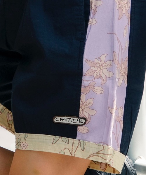 TCSS（ティーシーエスエス）の「BOARD SHORTS/クリティカルスライド(ティーシーエスエス)サイドラインデザインスイムボードショートパンツ【水着】（水着・メンズ・ブラック・30inch/32inch/34inch）」の2枚目の写真