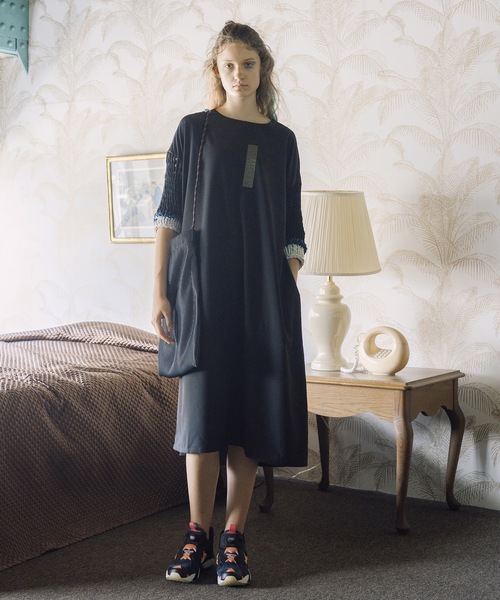 bedsidedrama（ベットサイドドラマ）の「Trance Tote Bag（トートバッグ・レディース・ブラック/ブルーグリーン/ホワイト・1）」の6枚目の写真