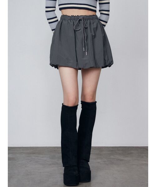 EMODA（エモダ）の「バルーンミニスカート（スカート・レディース・グレー/ブラック/その他・FREE）」の17枚目の写真